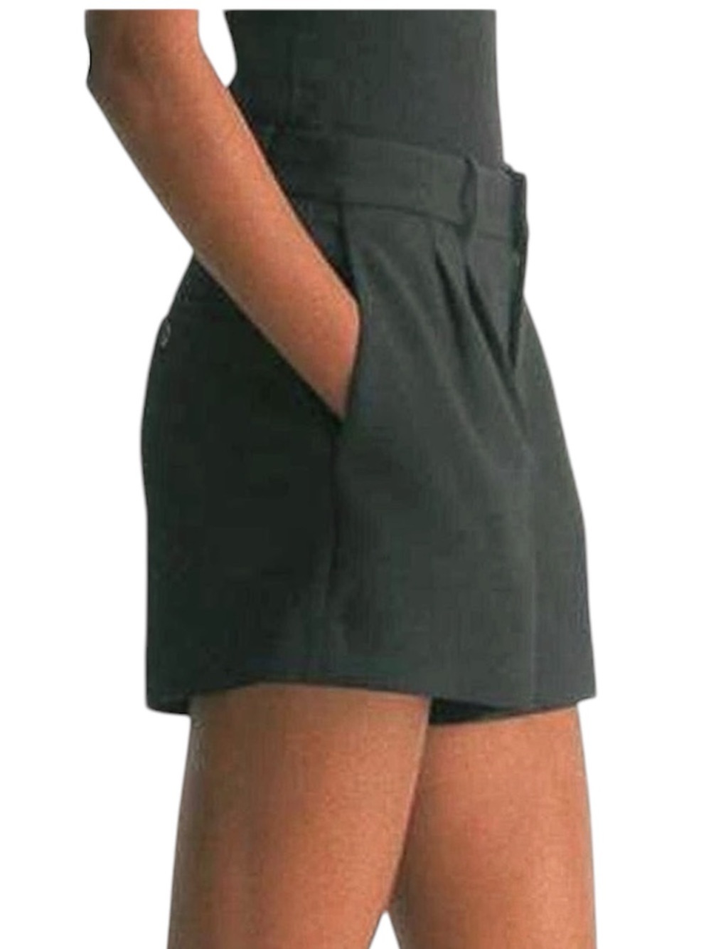 Babaton Shorts pleated high-waisted tailored shorts NEW WITH TAGS Size 00